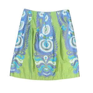 Anthropologie We Love Vera Skirt Green Size 6